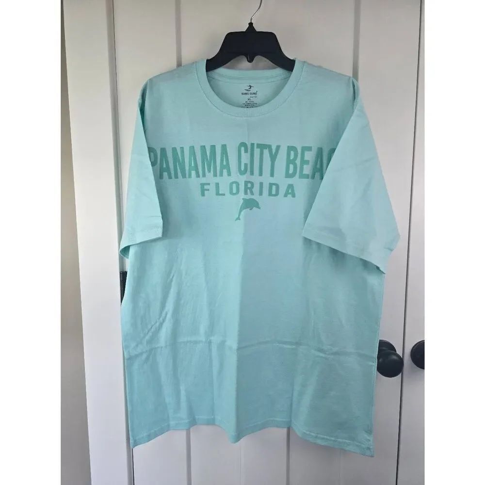 Panama City Beach T-Shirt Sz XL Seafoam New